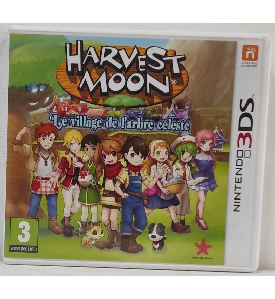 Harvest Moon Le Village de L'arbre Céleste Jeu Nintendo 3DS Sans Notice AF787