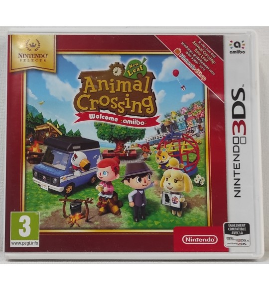 Animal Crossing: New Leaf  Jeu Nintendo 3DS  Sans Notice AF791