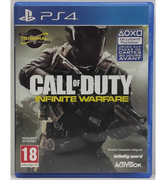 Call of Duty : Infinite Warfare Jeu PS4 Playstation 4 Sans Notice AF796