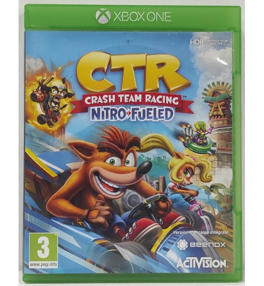 Crash Team Racing Nitro-Fueled Jeu Xbox One Sans Notice AF810
