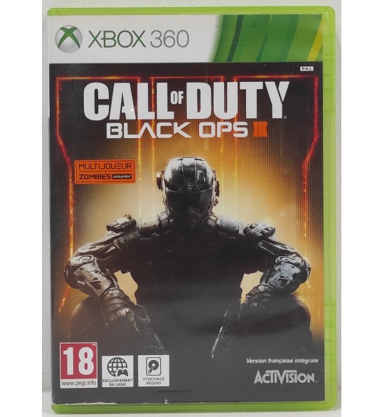 Call of Duty : Black Ops III Jeu Xbox 360 Sans Notice AF811