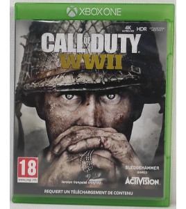 Call of duty : World War II  Jeu Xbox One Sans Notice AF812
