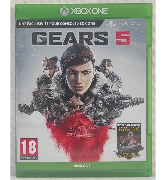 Gears 5  Jeu Xbox One Sans Notice AF815