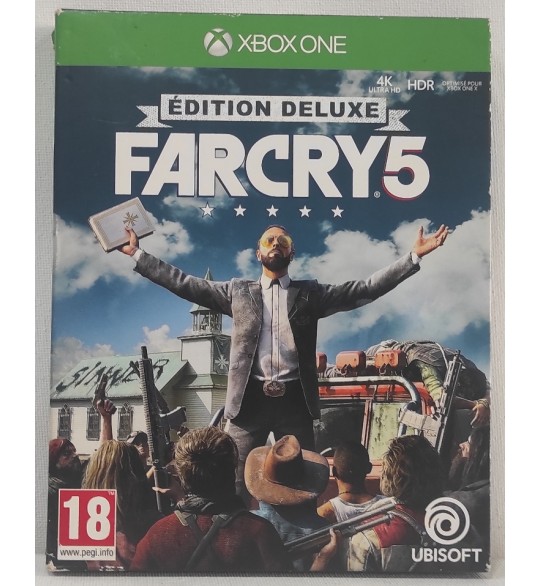 Far Cry 5 Deluxe Edition Jeu Xbox One Sans Notice K152