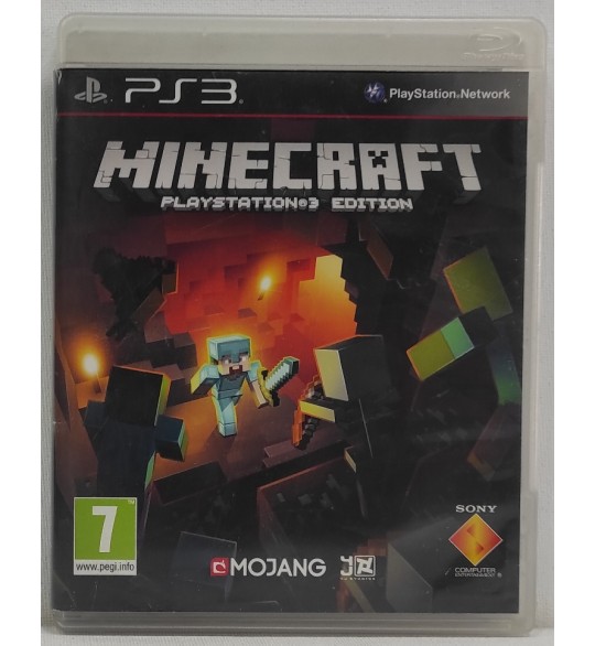 Minecraft Jeu PS3 Playstation 3 Sans Notice AF820