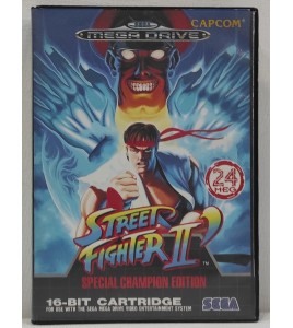 Street Fighter II 2 Jeu Sega Meadrive Sans Notice AF831