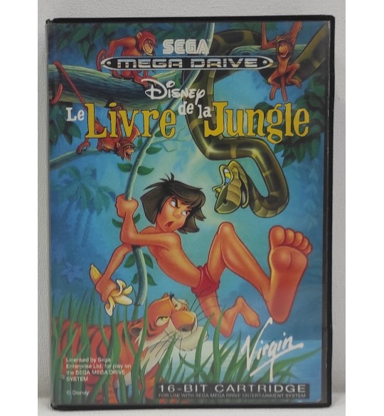 Le Livre de La Jungle  Jeu Sega Megadrive  Pal Avec Notice AF833