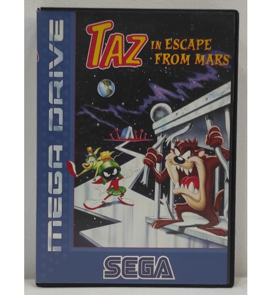 Taz In Escape From Mars Jeu Sega Meadrive Pal Sans Notice AF840