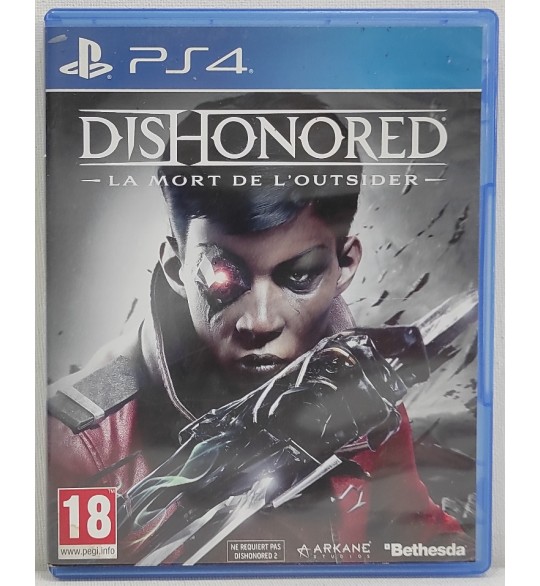 Dishonored : La mort de l'Outsider Jeu PS4 Playstation 4 Sans Notice AF847
