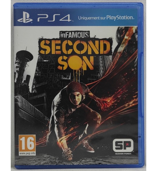 InFamous Second Son Jeu PS4 Playstation 4 Sans Notice AF859