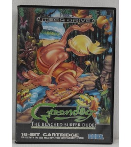 Greendog: Le Surfer Échoué Jeu Sega Mega Drive Pal Sans Notice AF892
