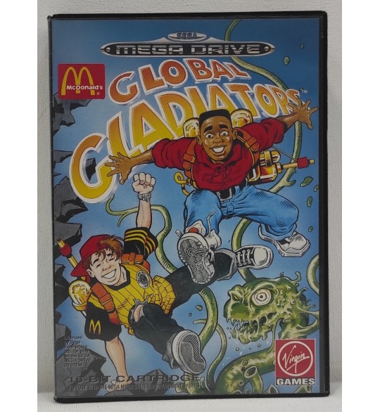 McDonald's Global Gladiators Jeu Sega Mega Drive  Pal Avec Notice AF893