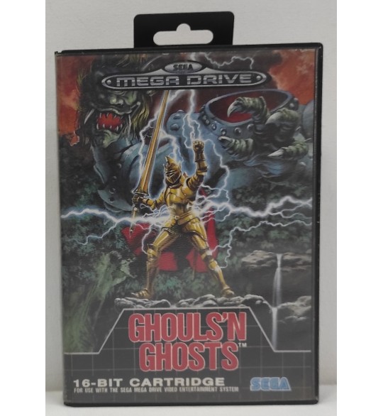 Ghouls'n Ghosts Jeu Sega Mega Drive Pal Sans Notice AF894
