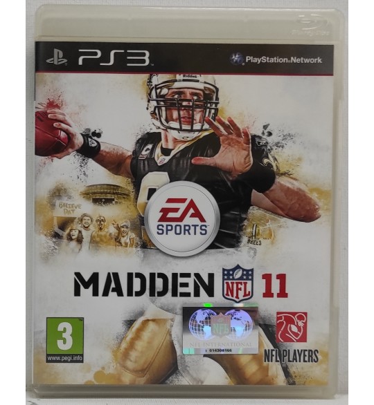Madden NFL 11 Jeu Playstation 3 PS3 Avec Notice AF895