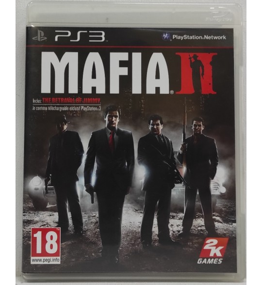 Mafia II Jeu Playstation 3 PS3 Avec Notice + Carte AF898