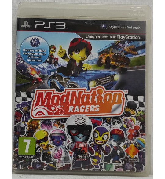 Modnation Racers Jeu Playstation 3 PS3 Avec Notice AF903