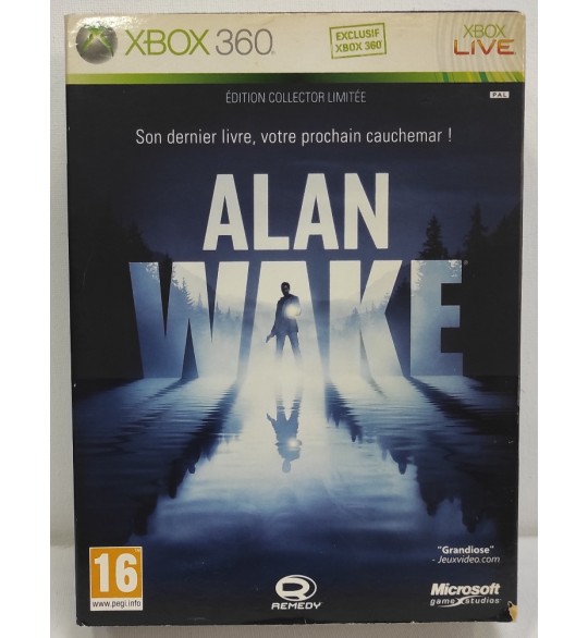 Alan wake - édition collector Limitée Jeu Xbox 360 AF909