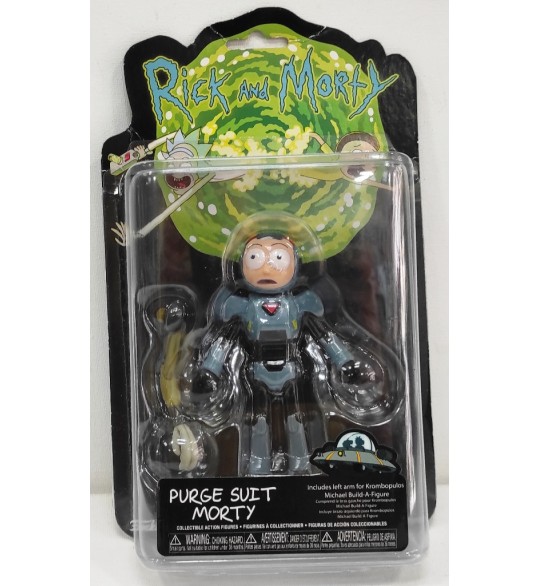Figurine articulée Rick & Morty en Tenue de Purge AF913