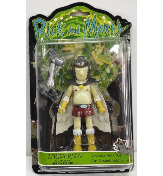 Figurine articulée Rick & Morty Burdperson 15 cm  AF916