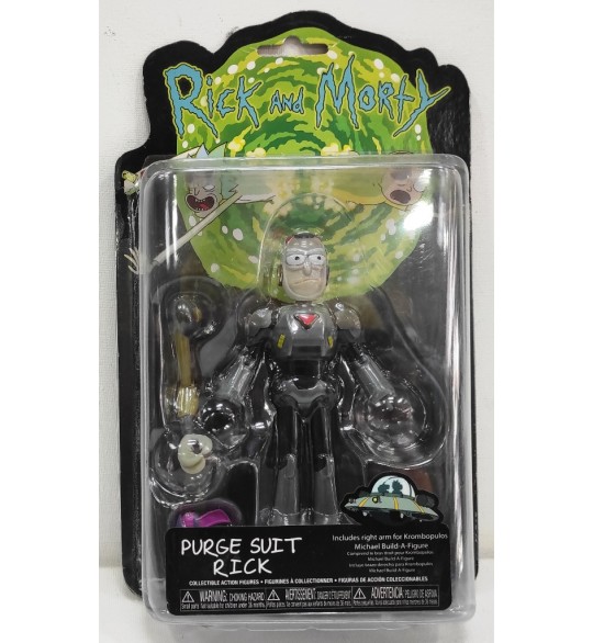Figurine articulée Rick & Morty Burdperson Purge Suit Morty 12 cm  AF918