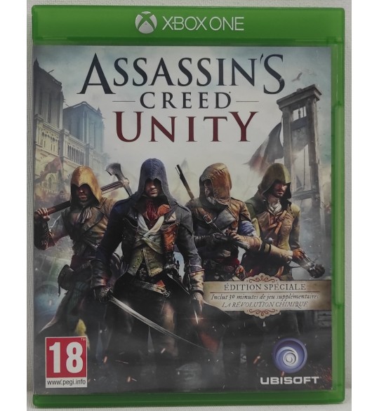 Assassin's Creed Unity Jeu Xbox One Sans Notice AF923