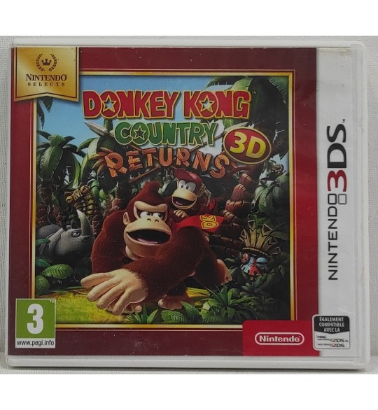Donkey Kong Country Returns 3D  Jeu Nintendo 3DS  Sans Notice AF934