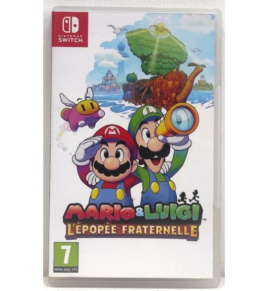 Mario & Luigi : L'épopée Fraternelle  Jeu Nintendo Switch Sans Notice AF951