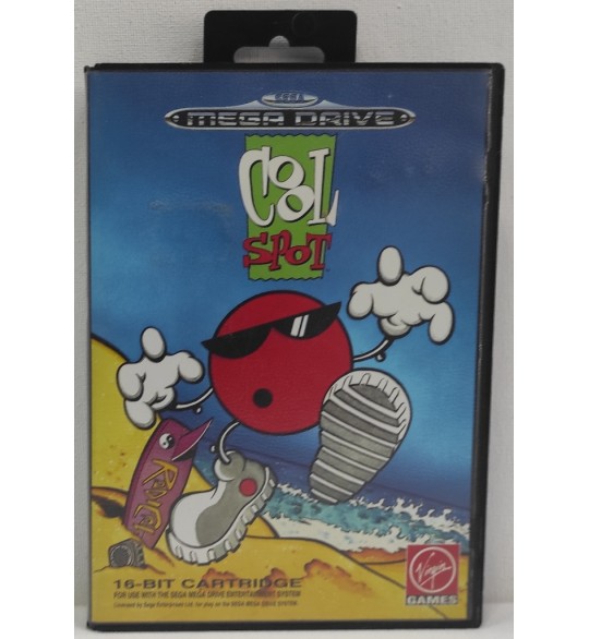 Cool Spot Jeu Sega Mega Drive Pal Sans Notice AF953