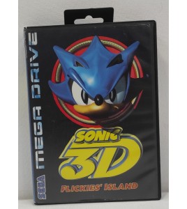 Sonic 3d  Jeu Sega Mega Drive  Pal Avec Notice AF954