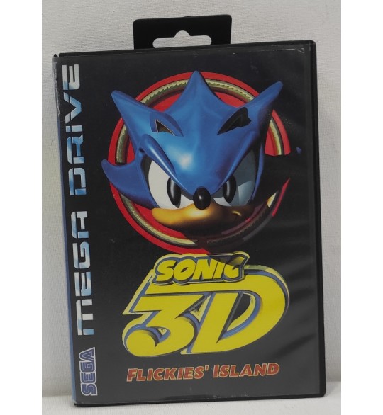 Sonic 3d  Jeu Sega Mega Drive  Pal Avec Notice AF954