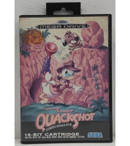 Quackshot Jeu Sega Mega Drive  Pal  Avec Notice AF955