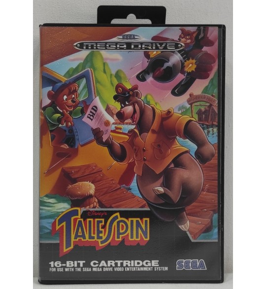 Talespin Jeu Sega Mega Drive  Pal Avec Notice AF956