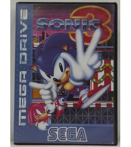 Sonic 3  Jeu Sega Mega Drive  Pal Avec Notice AF957