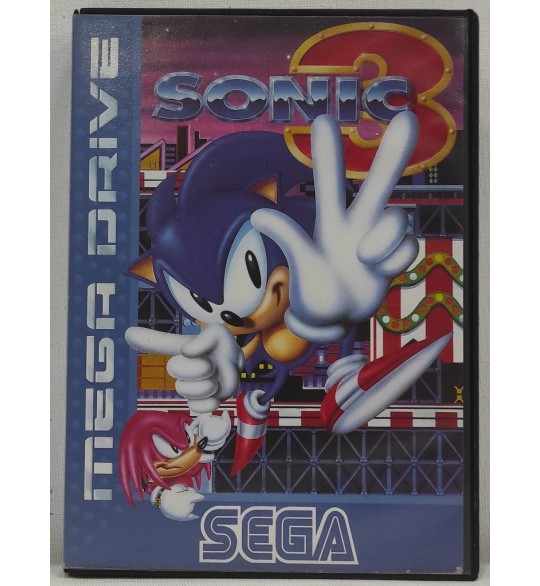 Sonic 3  Jeu Sega Mega Drive  Pal Avec Notice AF957
