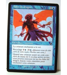 Carte magic the gathering mtg - ailes du dragon - fléau - commune