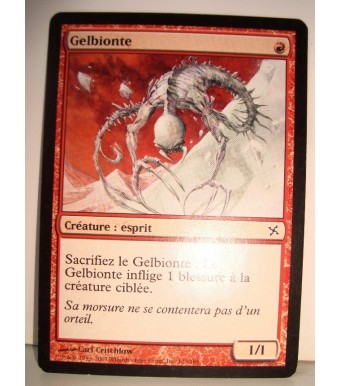Carte magic the gathering mtg - gelbionte - traitres de kamigawa - commune 
