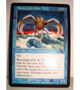 Carte magic the gathering mtg - ranger des cotes - fléau - commune 