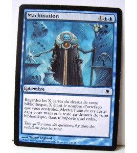 MTG CARTE MAGIC MACHINATION  [Sombracier] VF  Machinate 