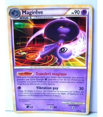 CARTE POKEMON RARE MAGIREVE 90 PV 5/95 DECHAINEMENT