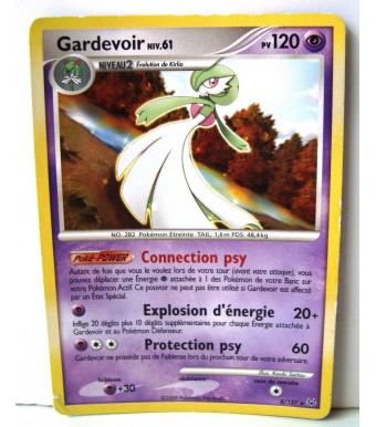 Carte Pokémon GARDEVOIR Niv.61 Platine 81/27 120 PV