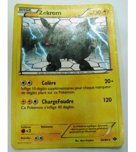 Rare Carte POKEMON Zekrom 130 PV 50/99