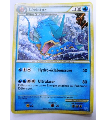CARTE POKEMON HOLO LEVIATOR 130 PV  30/30