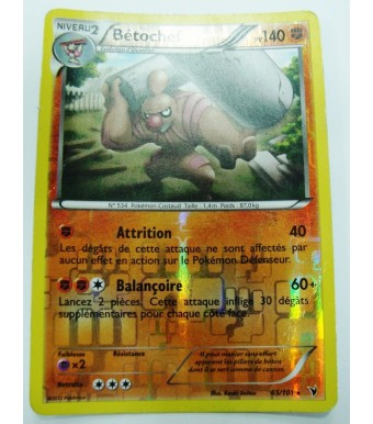 Carte Pokémon  Bétochef 140 PV 65/101 Nobles Victoires