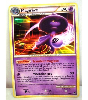CARTE POKEMON RARE MAGIREVE 90 PV 5/95 DECHAINEMENT 
