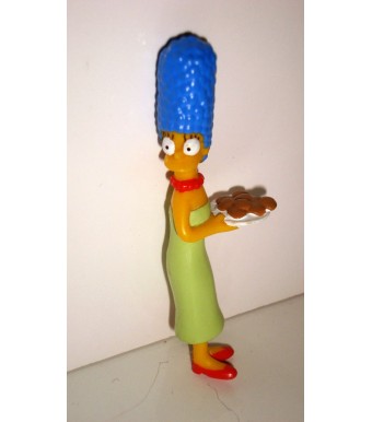 FIGURINE LES SIMPSONS MATT GROENING 1997 FOX MARGE LA MAMAN (7x1,5cm)