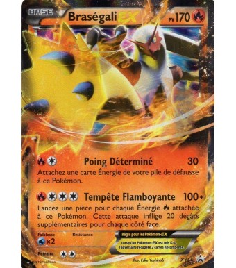 BRASEGALI EX HOLO 170PV PROMO XY54 NEUF CARTE POKEMON