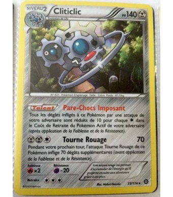 CARTE POKEMON Cliticlic 140pv Holo Revers 