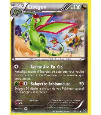 CARTE POKEMON LIBEGON 130PV 76 111 