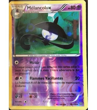 Carte pokemon OFFENSIVE VAPEUR neuve HOLO reverse MELANCOLUX 49 114 80PV