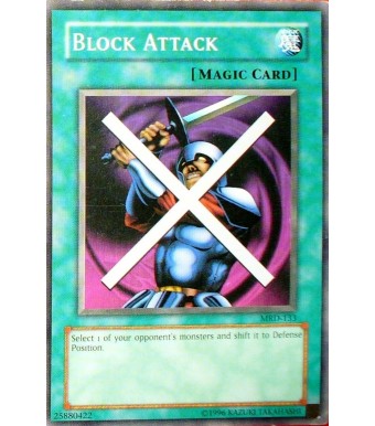 CARTE - CARD YU-GI-OH! BLOCK ATTACK SDJ-031 UK VERSION